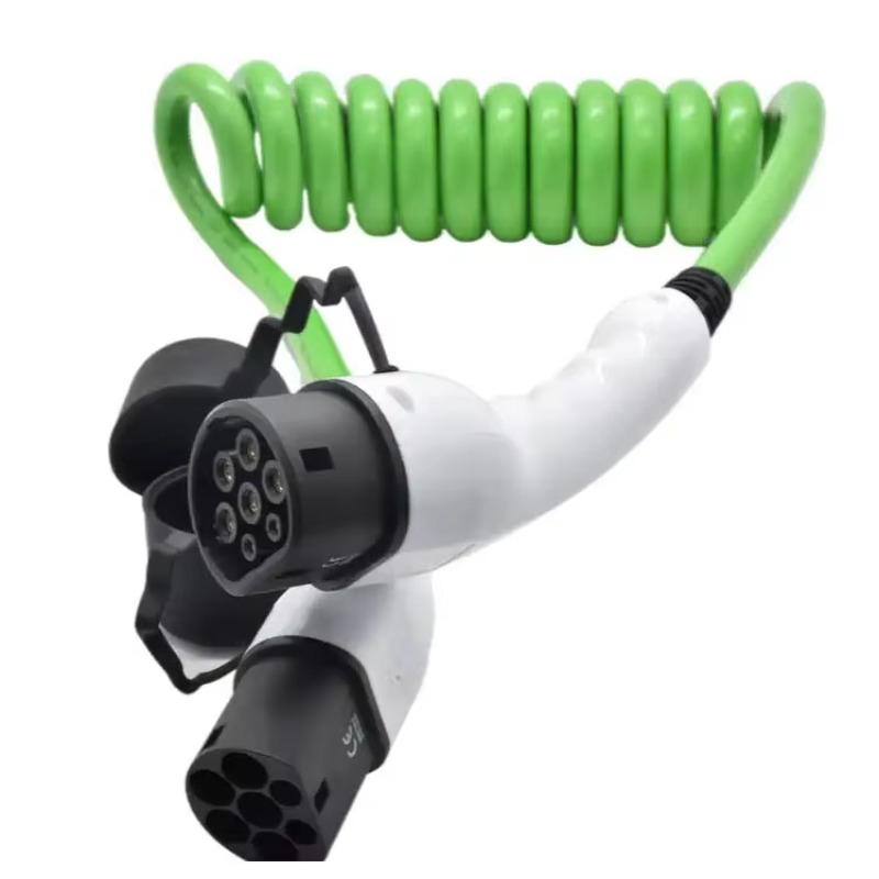 Type 2 Charger - IEC 62196 32A Tek Fazlı Spiral