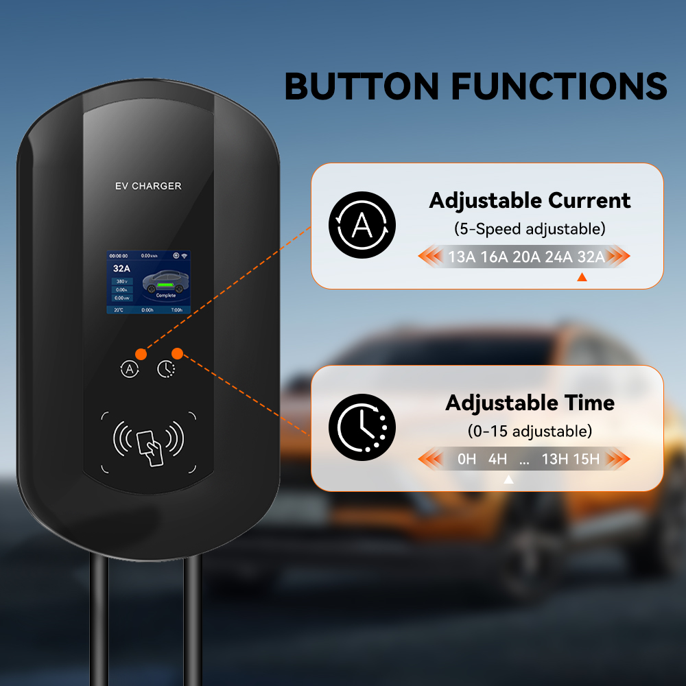 IPENGEN 32A/40A/50A EV Şarj İs - Wallbox Ev incelemesi ve fiyatı